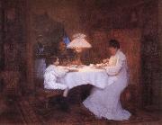 Renard Emile Le Gouter Spain oil painting artist